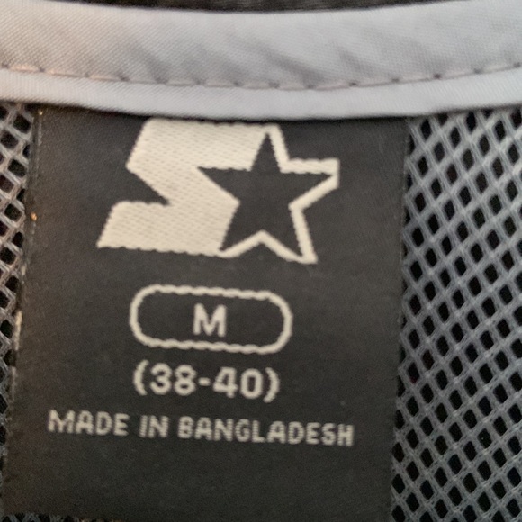 Mens Starter Jacket/Light Weight Zip Up Windbreaker Size Medium (38-40) - Picture 3 of 4